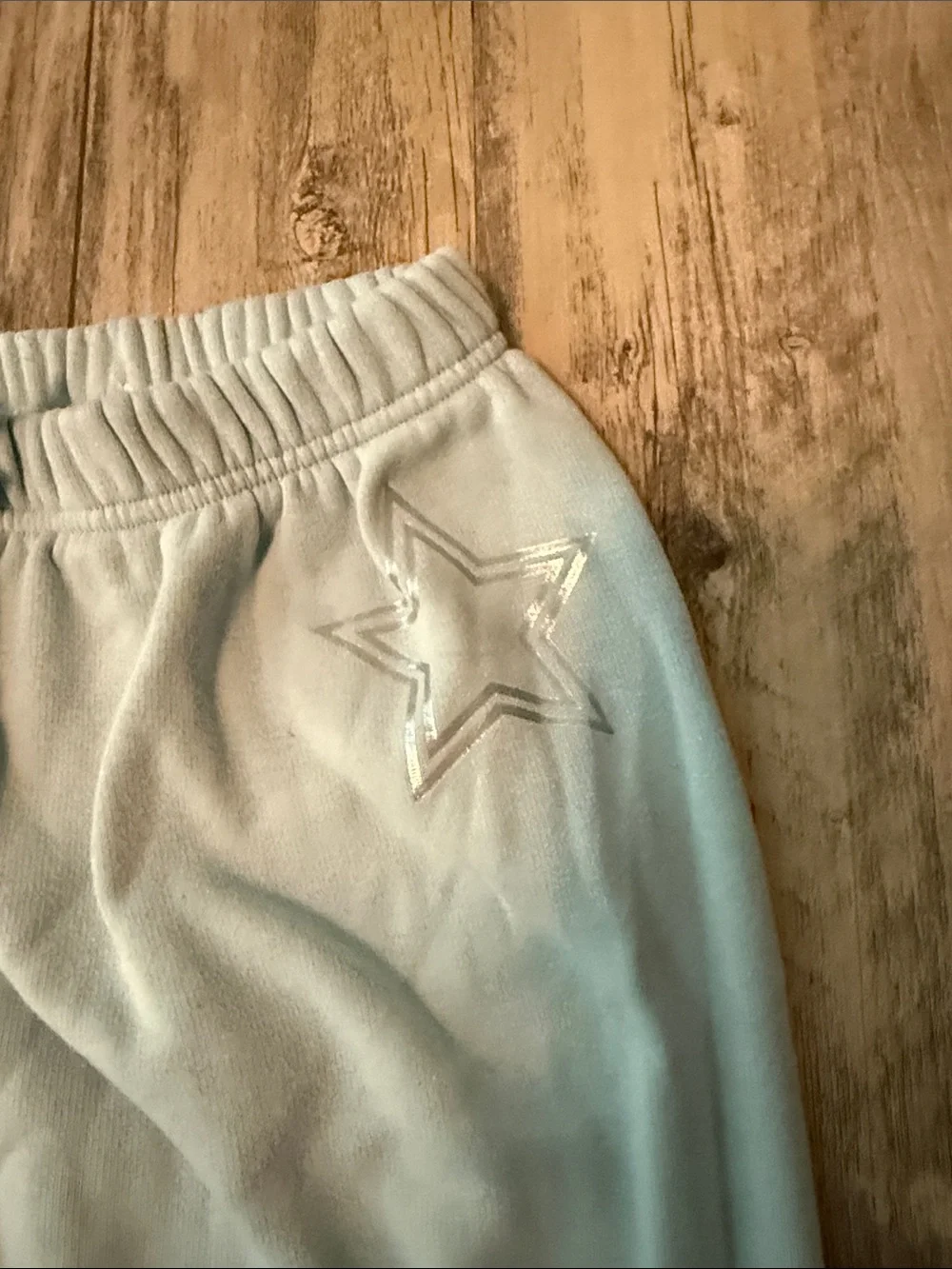The Children's Place Light Teal Fleece Joggers - Cozy Elastic Waistband